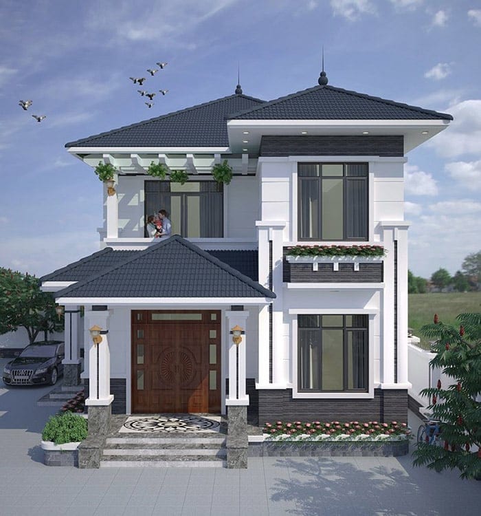 Kiến trúc biệt thự LV.T Luxury 1