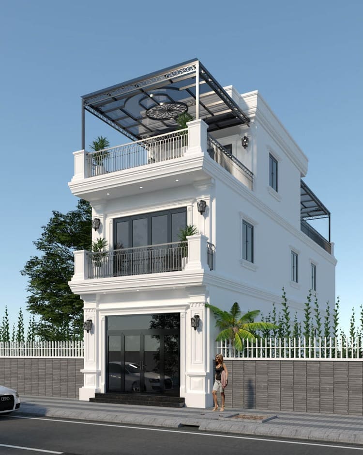 Kiến trúc biệt thự LV.T Luxury 3